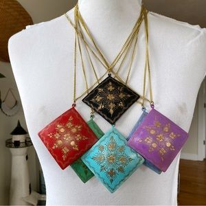 Lot of 6 Vintage Necklaces Made in India